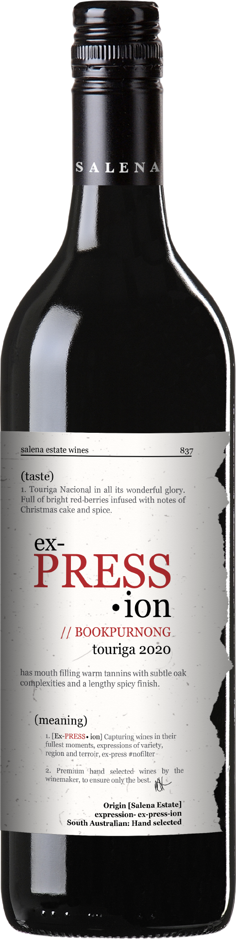 Salena Estate Expression Touriga Nacional 2020 Riverland